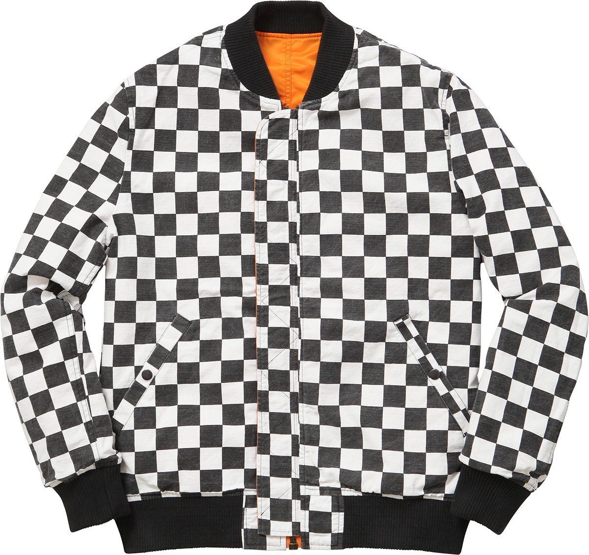 Reversible Checkered MA-1 view 3